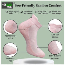 Generic 4_Pair Set Unisex Casual Bamboo Cotton Printed Ankle Length Socks (Multicolor)