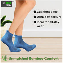 Generic 4_Pair Set Unisex Casual Bamboo Cotton Printed Ankle Length Socks (Multicolor)