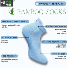 Generic 4_Pair Set Unisex Casual Bamboo Cotton Printed Ankle Length Socks (Multicolor)