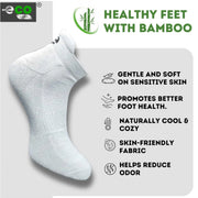 Generic 4_Pair Set Unisex Casual Bamboo Cotton Printed Ankle Length Socks (Multicolor)