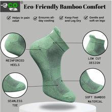Generic 4_Pair Set Unisex Casual Bamboo Cotton Printed Ankle Length Socks (Multicolor)