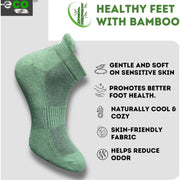 Generic 4_Pair Set Unisex Casual Bamboo Cotton Printed Ankle Length Socks (Multicolor)