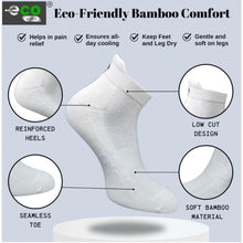 Generic 4_Pair Set Unisex Casual Bamboo Cotton Printed Ankle Length Socks (Multicolor)