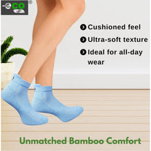 Generic 4_Pair Set Unisex Casual Bamboo Cotton Printed Ankle Length Socks (Multicolor)