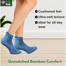 Generic 4_Pair Set Unisex Casual Bamboo Cotton Printed Ankle Length Socks (Multicolor)