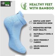 Generic 4_Pair Set Unisex Casual Bamboo Cotton Printed Ankle Length Socks (Multicolor)