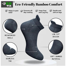 Generic 4_Pair Set Unisex Casual Bamboo Cotton Printed Ankle Length Socks (Multicolor)