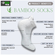 Generic 4_Pair Set Unisex Casual Bamboo Cotton Printed Ankle Length Socks (Multicolor)