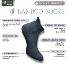 Generic 4_Pair Set Unisex Casual Bamboo Cotton Printed Ankle Length Socks (Multicolor)
