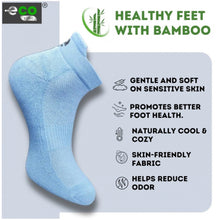 Generic 4_Pair Set Unisex Casual Bamboo Cotton Printed Ankle Length Socks (Multicolor)