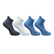Generic 4_Pair Set Unisex Casual Bamboo Cotton Printed Ankle Length Socks (Multicolor)