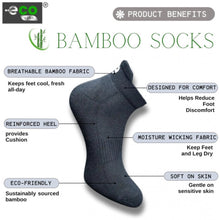 Generic 4_Pair Set Unisex Casual Bamboo Cotton Printed Ankle Length Socks (Multicolor)