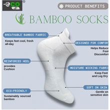 Generic 4_Pair Set Unisex Casual Bamboo Cotton Printed Ankle Length Socks (Multicolor)
