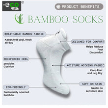 Generic 4_Pair Set Unisex Casual Bamboo Cotton Printed Ankle Length Socks (Multicolor)