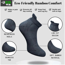 Generic 4_Pair Set Unisex Casual Bamboo Cotton Printed Ankle Length Socks (Multicolor)