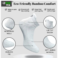 Generic 4_Pair Set Unisex Casual Bamboo Cotton Printed Ankle Length Socks (Multicolor)