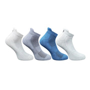 Generic 4_Pair Set Unisex Casual Bamboo Cotton Printed Ankle Length Socks (Multicolor)