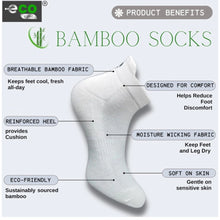 Generic 4_Pair Set Unisex Casual Bamboo Cotton Printed Ankle Length Socks (Multicolor)