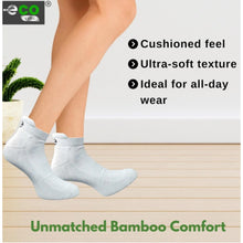 Generic 4_Pair Set Unisex Casual Bamboo Cotton Printed Ankle Length Socks (Multicolor)