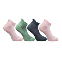 Generic 4_Pair Set Unisex Casual Bamboo Cotton Printed Ankle Length Socks (Multicolor)