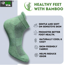 Generic 4_Pair Set Unisex Casual Bamboo Cotton Printed Ankle Length Socks (Multicolor)