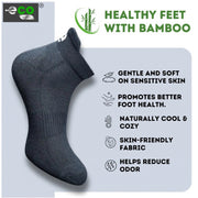 Generic 4_Pair Set Unisex Casual Bamboo Cotton Printed Ankle Length Socks (Multicolor)