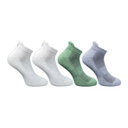 Generic 4_Pair Set Unisex Casual Bamboo Cotton Printed Ankle Length Socks (Multicolor)
