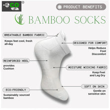 Generic 4_Pair Set Unisex Casual Bamboo Cotton Printed Ankle Length Socks (Multicolor)