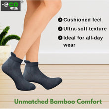 Generic 4_Pair Set Unisex Casual Bamboo Cotton Printed Ankle Length Socks (Multicolor)