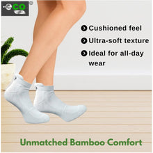 Generic 4_Pair Set Unisex Casual Bamboo Cotton Printed Ankle Length Socks (Multicolor)