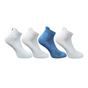 Generic 4_Pair Set Unisex Casual Bamboo Cotton Printed Ankle Length Socks (Multicolor)