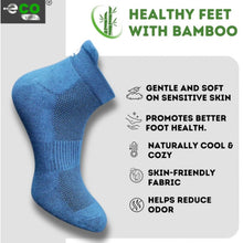 Generic 4_Pair Set Unisex Casual Bamboo Cotton Printed Ankle Length Socks (Multicolor)
