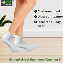 Generic 4_Pair Set Unisex Casual Bamboo Cotton Printed Ankle Length Socks (Multicolor)