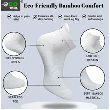 Generic 4_Pair Set Unisex Casual Bamboo Cotton Printed Ankle Length Socks (Multicolor)