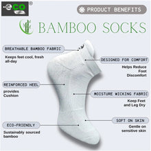 Generic 4_Pair Set Unisex Casual Bamboo Cotton Printed Ankle Length Socks (Multicolor)
