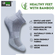 Generic 4_Pair Set Unisex Casual Bamboo Cotton Printed Ankle Length Socks (Multicolor)