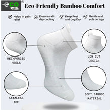 Generic 4_Pair Set Unisex Casual Bamboo Cotton Printed Ankle Length Socks (Multicolor)