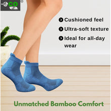 Generic 4_Pair Set Unisex Casual Bamboo Cotton Printed Ankle Length Socks (Multicolor)