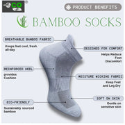 Generic 4_Pair Set Unisex Casual Bamboo Cotton Printed Ankle Length Socks (Multicolor)