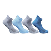 Generic 4_Pair Set Unisex Casual Bamboo Cotton Printed Ankle Length Socks (Multicolor)