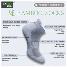 Generic 4_Pair Set Unisex Casual Bamboo Cotton Printed Ankle Length Socks (Multicolor)