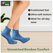 Generic 4_Pair Set Unisex Casual Bamboo Cotton Printed Ankle Length Socks (Multicolor)