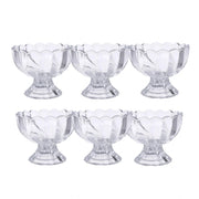 Generic Unbreakable Plastic Dessert And Ice Cream Bowls – Set of 6 for Serving Salad, Fruits And More (Color: Assorted )