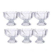 Generic Unbreakable Plastic Dessert And Ice Cream Bowls – Set of 6 for Serving Salad, Fruits And More (Color: Assorted )
