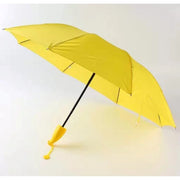 Generic Banana Umbrella – Compact Foldable Umbrella with Banana-Shaped Case (Color: Assorted )