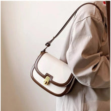 Generic Women's PU Leather Zipper Sling Bag (Beige)