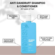 Generic Unisex Protein Anti Dandruff Shampoo (350 ML)