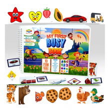 Generic My First Busy Book – Fun And Educational Activity Kit for Kids (2-4 Years, Multicolor)