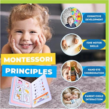 Generic Montessori Busy Book Benefits– Complete Early Learning Activity Book (2–4 Years, Multicolor)