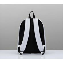Generic Unisex PU Leather Solid Medium Zipper Backpack (Grey)